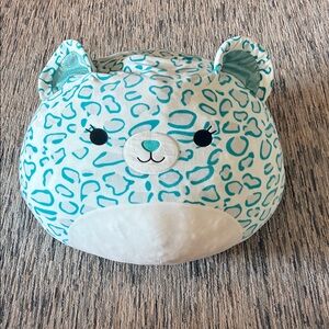 Squishmallows Toni the Teal and White Leopard Plush